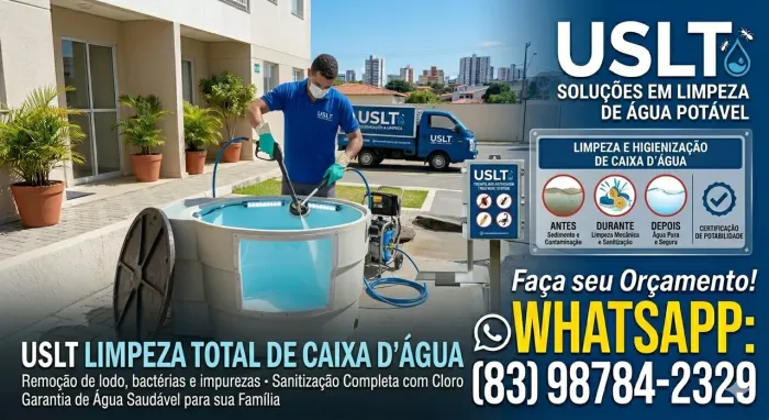 Limpeza Caixa de água/dedetização/limpeza de caixa de gordura/impermeabilização de anbient