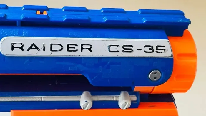 Lançador Nerf N-trike Raider CS-35 com Tambor 35 para Dardos