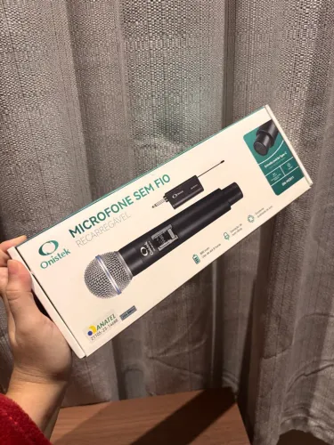 Microfone sem fio profissional