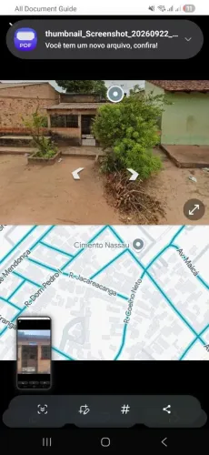 Casa gradeada 2 quartos 1 banheiro cozinha quintal área na frente
