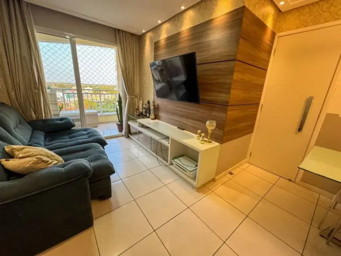 Gran Parc - Andar Alto - Nascente - Mobiliado - 74 metros - 3 quartos - Lazer Completo - C