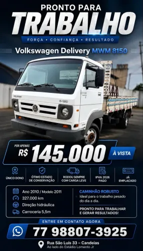 Volkswagen Delivery MWM 8150