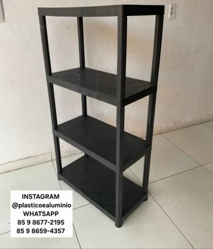 Estante multiuso de plástico 
