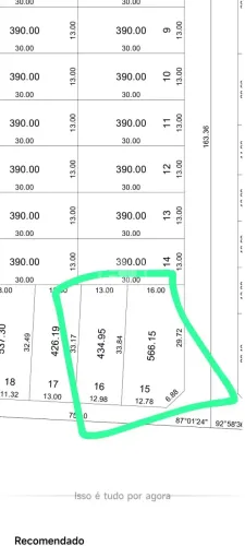 02 lotes a venda no Morada dos Pássaros codigo: 99667