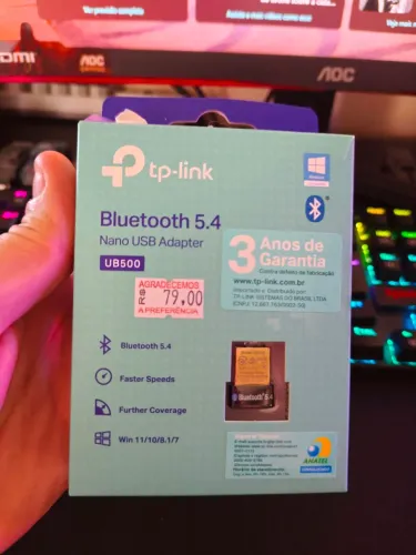 Adaptador Bluetooth USB