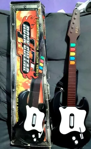 Guitarra Rock Guitar Hero Na Caixa