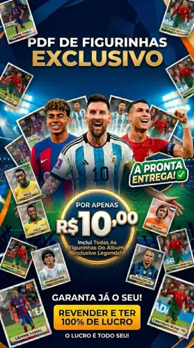 vendo link do PDF de todas as figurinhas da copa 2026