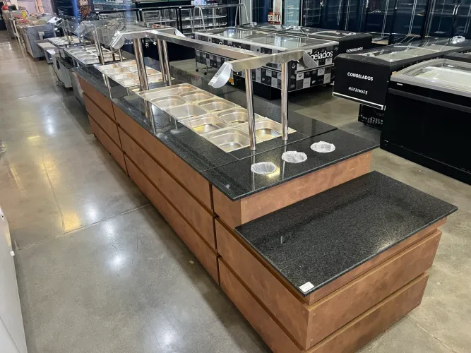 Buffet completo para restaurante novo pronta entrega 