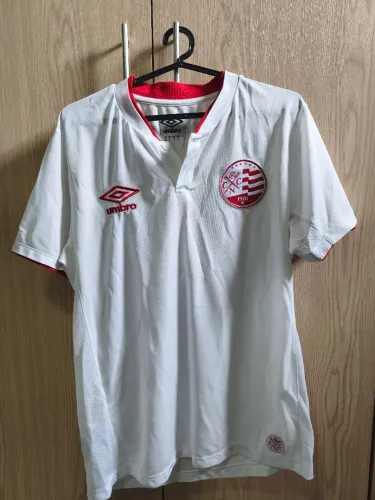 Camisa Náutico Umbro 2014/2015 Reserva Branca Nº 5 - Tam. M