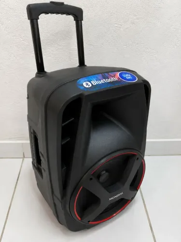 Caixa de som amplificada Mondial 550W