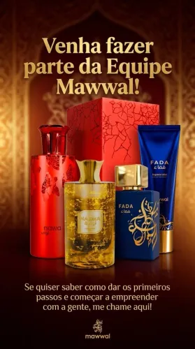 Seja Consultora da Mawwal perfumes árabes