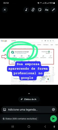Sua empresa nas primeiras pesquisas do google ( foto ilustrativa)