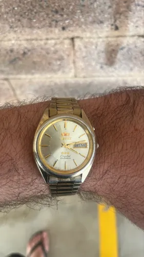 Relógio orient 3 estrelas automático original