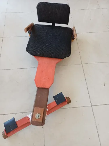 Carrinho de rolimã.