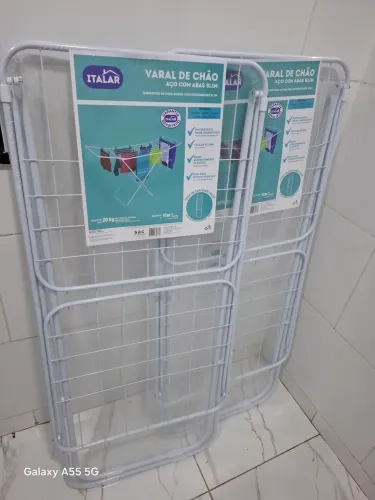 Varal de chao com abas novo lacrado