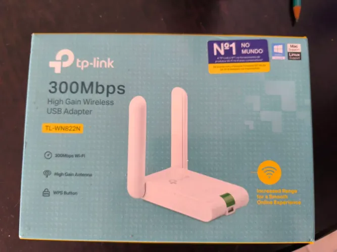 Adaptador wifi para Desktop pc de mesa TP-Link 300Mbps