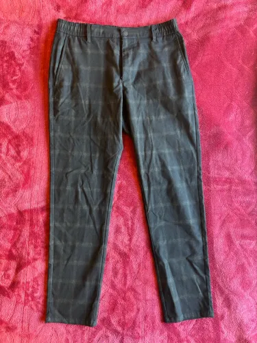 Calça social masculina Zara azul marinho TAM. 42 ou médio 