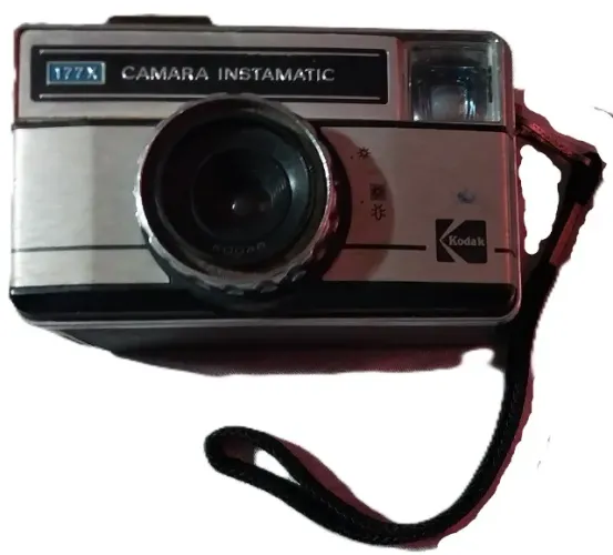 Câmera Analógica Kodak Instamatic 177x Vintage (No Estado) - cód dv374