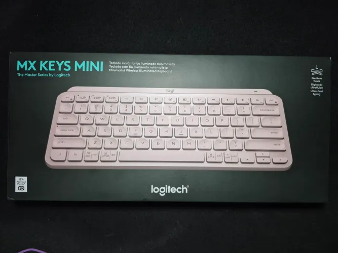 Logitech MX Keys Mini Rosa - Lacrado