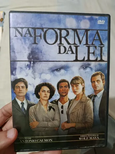 Box dvd série Na Forma da Lei