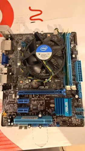 KIT Placa mãe Asus H61 - P8H61-M LX2 R2.0 + Core i3-2120 + 4GB DDR3