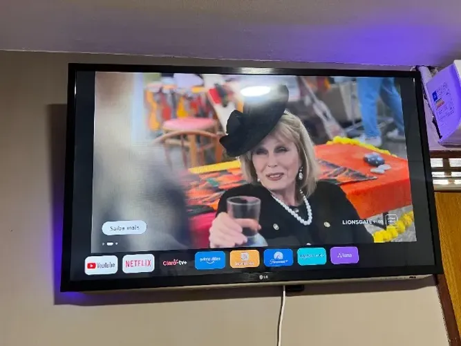 TV LG 55 COM GIRO VISÃO