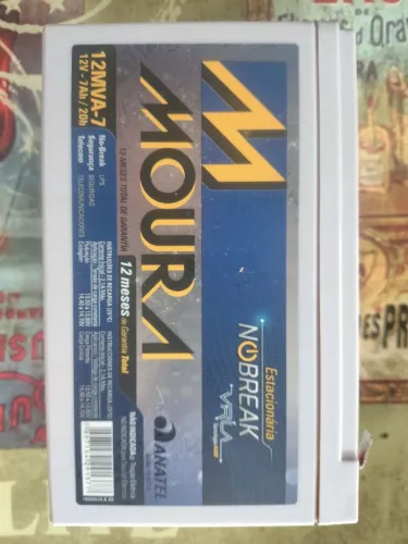 Bateria 12V 7ah Moura