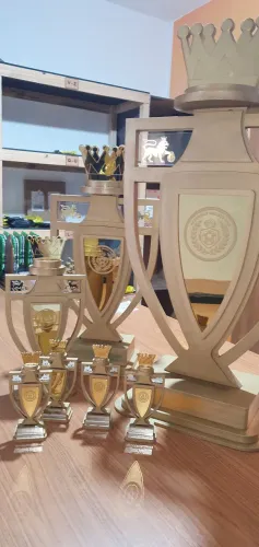 Troféus e Medalhas Personalizados em Acrílico e mdf 