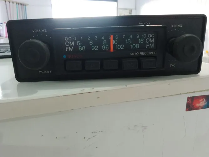 rádio bosch anos 80 original de fabrica