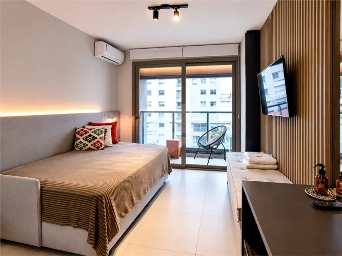 Studio para Locação em Perdizes | 26m² | Condomínio Completo com Coworking e Academia
