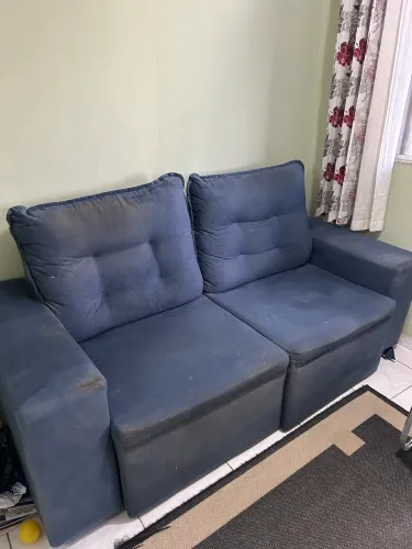 Sofá Retrátil Dois Lugares