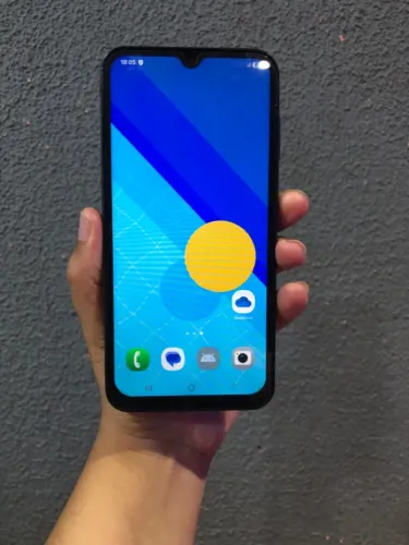 A15 128 gigas biometria NFC tudo funcionando aparelho capinha película e cabo de carregar 