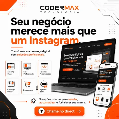 Criação de Sites, Landing Pages, Lojas Virtuais e Sistemas