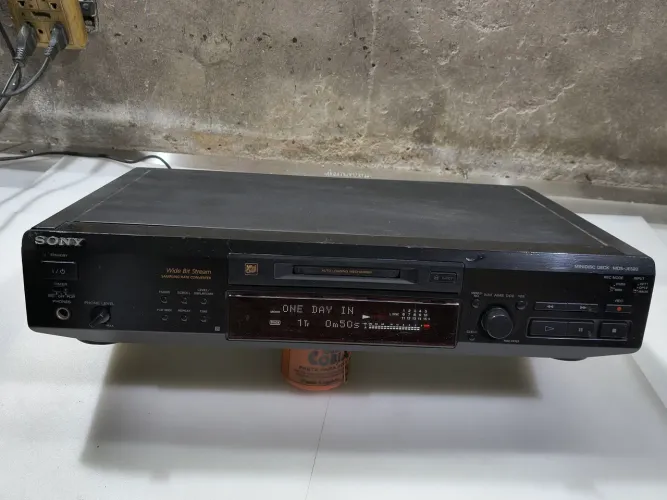 Mini disc sony mds-je520 funcionando perfeitamente 