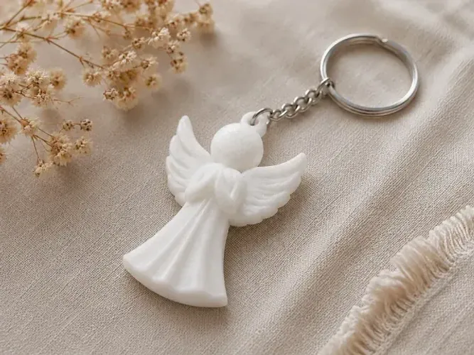 Kit 20 Chaveiros 3D Anjo