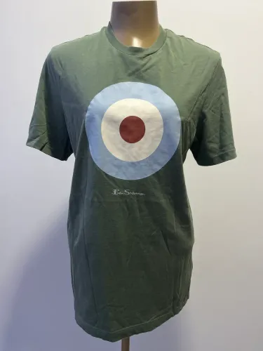 Camisa masculina verde oliva comprada em NYC Ben Sherman