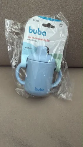 Copo de silicone buba