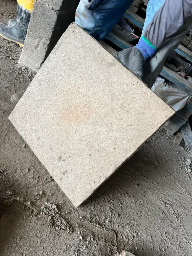 Piso de concreto pré moldado