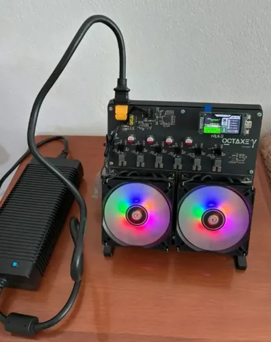 New Nerdoctaxe 12th/s 240w Bitcoin C/ Fonte 110/220v Solo
