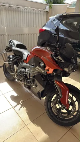 BMW K1300R 2009 Laranja Completa - 60 Mil Km