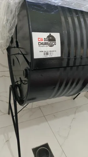 Churrasqueira latão grande novo