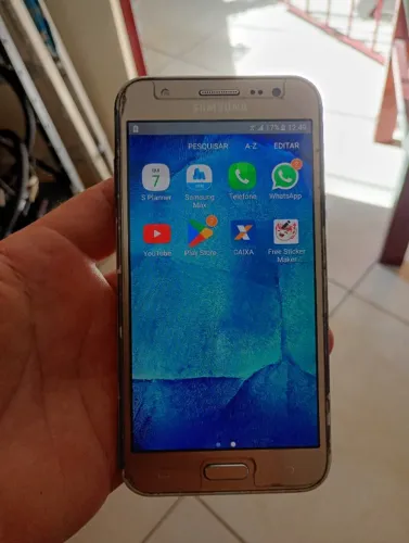 Celular Samsung Galaxy J5 16 gigas bateria e entrada carregador bons