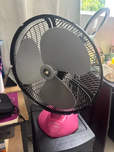 Ventilador funcionando