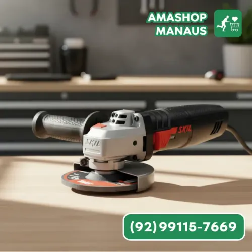 Lixadeira e Esmerilhadeira Skil 700W - Qualidade Profissional