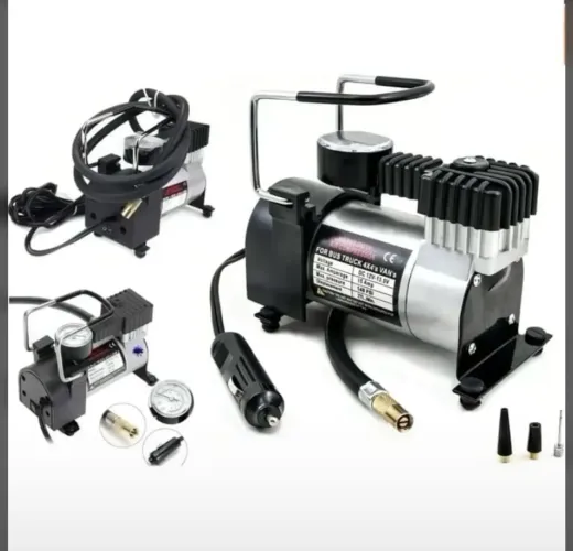 Mini compressor de ar veicular para encher pneu