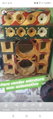 Estrutura de som automotivo 