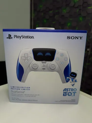 Controle DualSense PS5 - Edição Limitada ASTRO BOT | Lacrado!