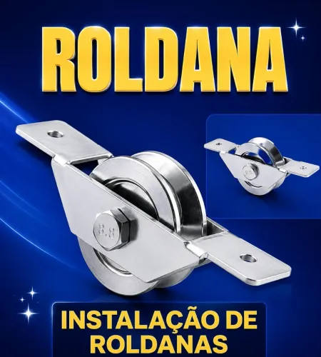 Roldana Para Portão - Manutenção de Portão 