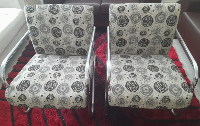 Vendo duas poltronas tecido