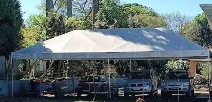 Tenda piramidal 12x6,50 